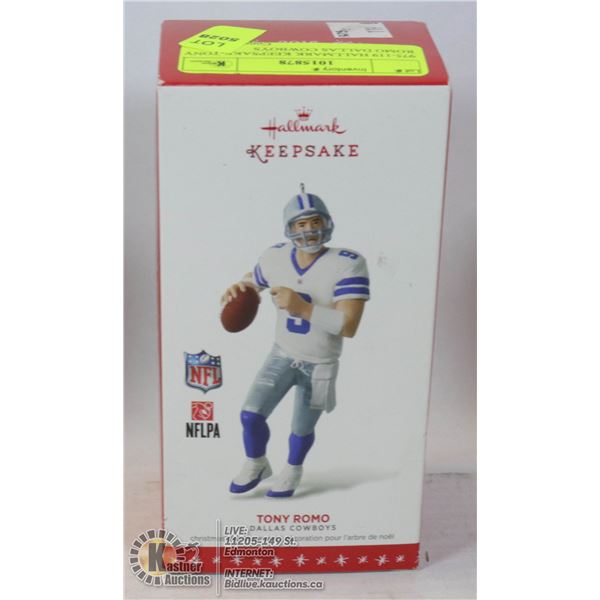 975-119 HALLMARK KEEPSAKE-TONY ROMO DALLAS COWBOYS
