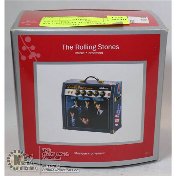 975-141 HEIRLOOM ORNAMENT-THE ROLLING STONES