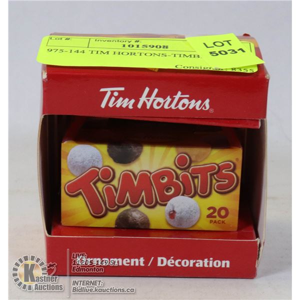 975-144 TIM HORTONS-TIMBITS