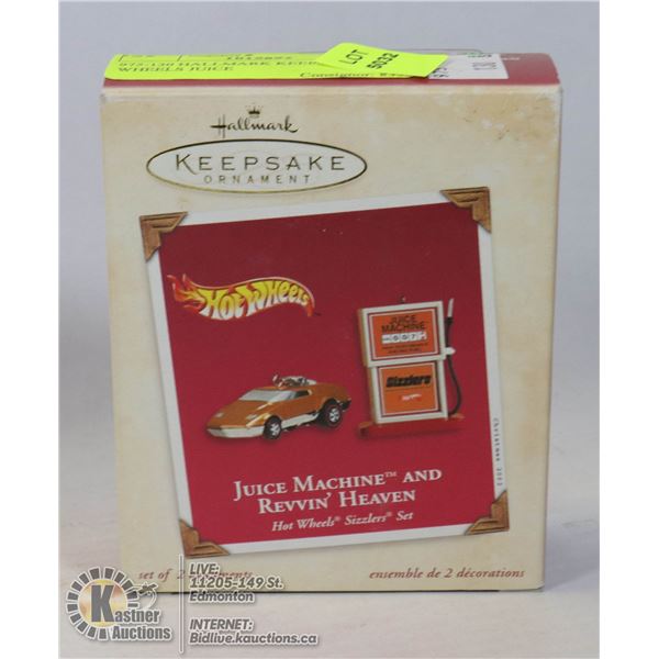 975-130 HALLMARK KEEPSAKE-HOT WHEELS JUICE
