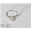 Image 1 : #314-FRESH WATER PEARL RING SIZE 7.5