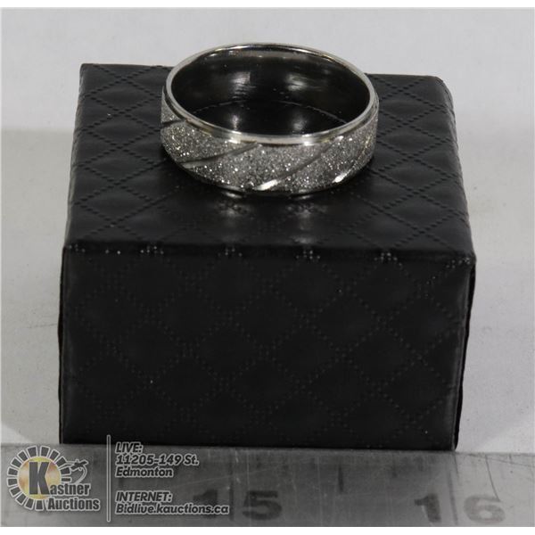 STERLING SILVER MENS RING SIZE 12