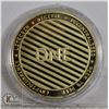 Image 1 : GOLD PLATED LITECOIN CRYPTO COIN IN CASE