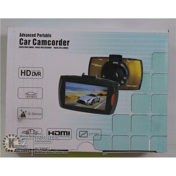 NEW HD DVR DASHCAM WITH MOUNT IN RETAIL BOX