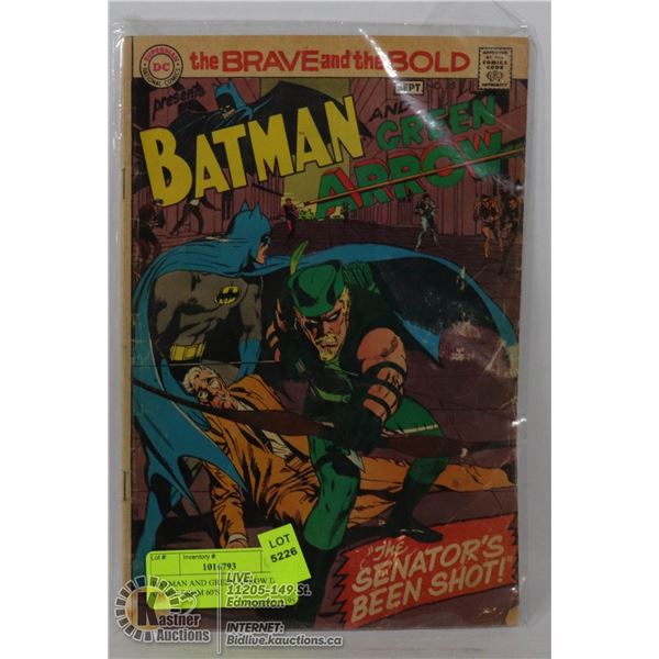BATMAN AND GREEN ARROW DC COMIC FROM 60'S