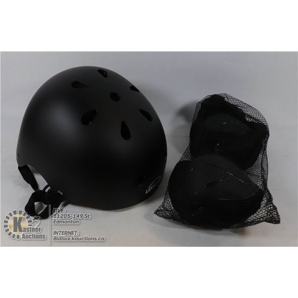 LUCKY-N  SPORT HELMET WITH ELBOW, KNEE & WRIST