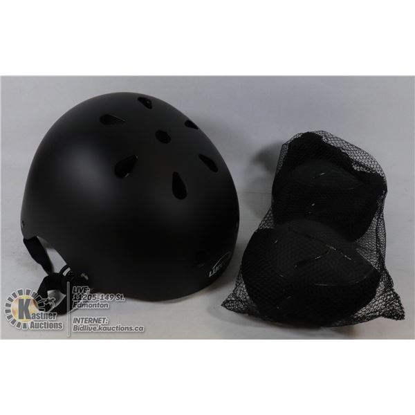 LUCKY-N  SPORT HELMET WITH ELBOW, KNEE & WRIST