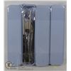 Image 1 : LOT OF 4 INDIVIDUAL CULTERY SETS, INCLUDE FORK,