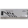Image 1 : 16 PC BERGLANDER BRAND BLACK FLATWARE SET