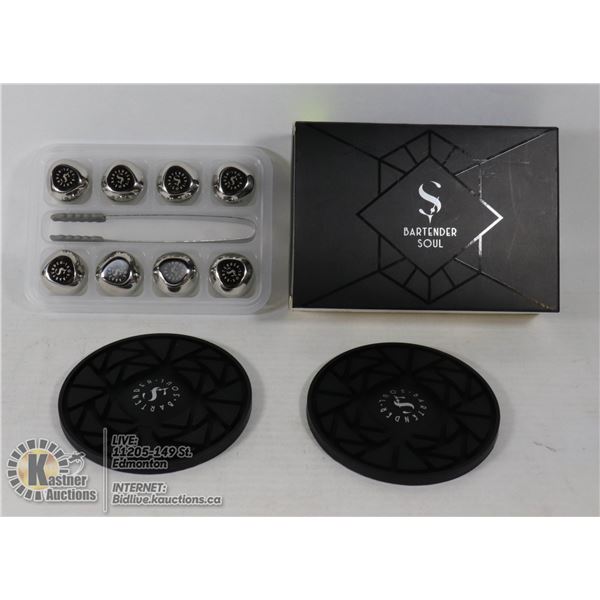 BARTENDERS SOUL PREMIUM ICE STONES SET