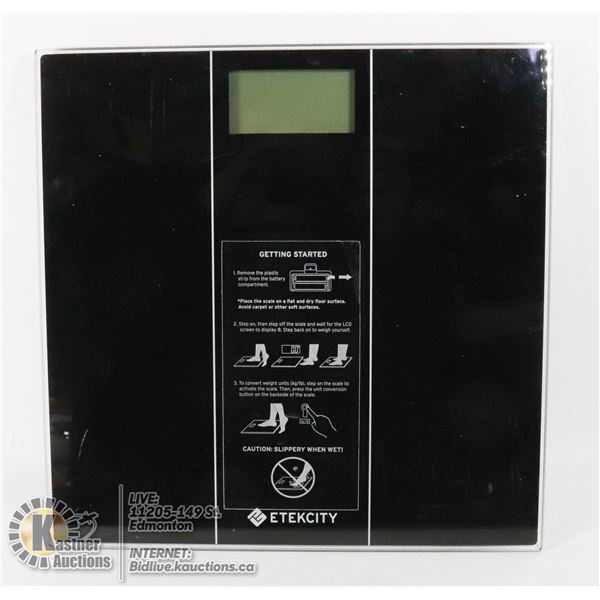 ETEKCITY DIGITAL BODY WEIGHT SCALE