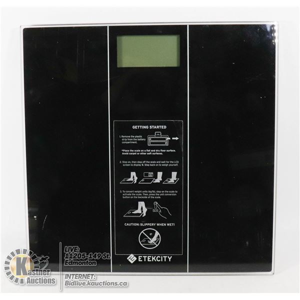 ETEKCITY DIGITAL BODY WEIGHT SCALE