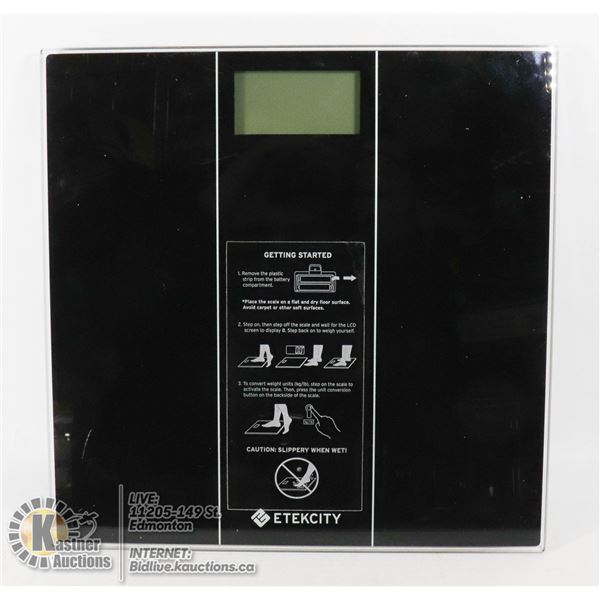 ETEKCITY DIGITAL BODY WEIGHT SCALE