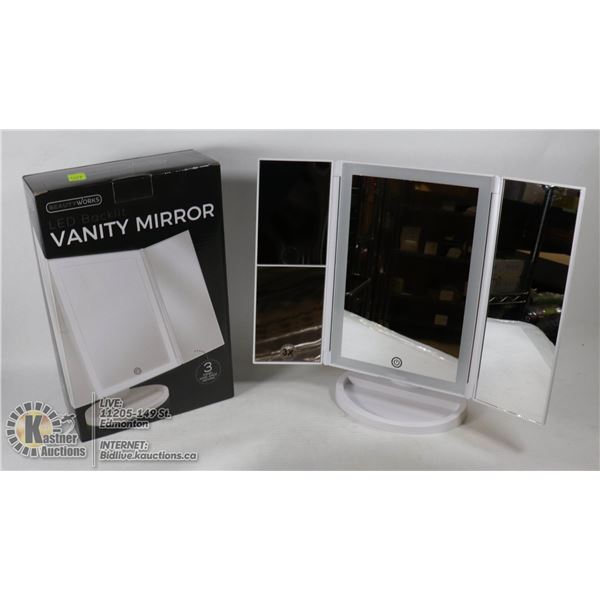 BEAUTYWORKS LED BACKLIT VANITY MIRROR