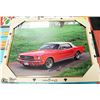 Image 1 : NEW FRAMED PICTURE 1965 MUSTANG CONVERTIBLE