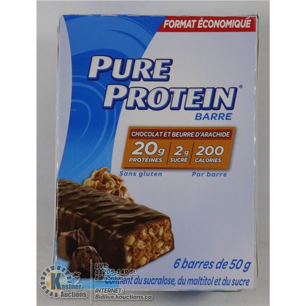 PURE PROTEIN BARS - CHOCOLATE - 20G PROTEIN