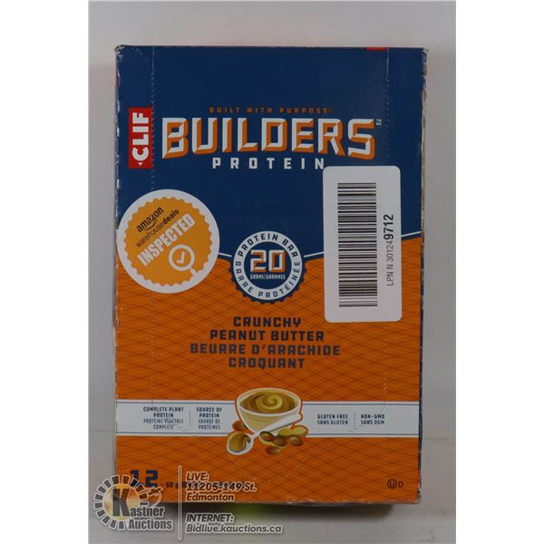 BUILDERS PROTEIN BARS - CRUNCHY PEANUT BUTTER
