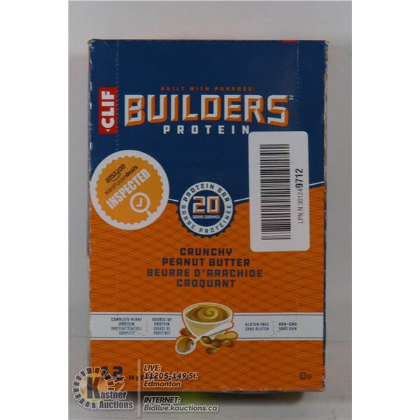 BUILDERS PROTEIN BARS - CRUNCHY PEANUT BUTTER