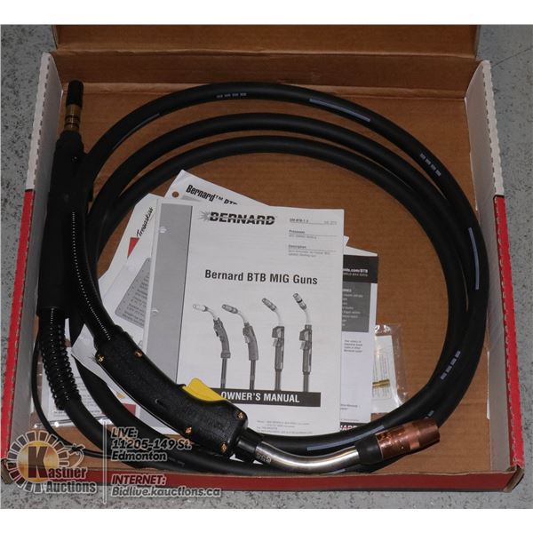 BERNARD INDUSTRIAL MIG GUN  15FT 1/16
