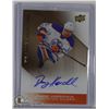Image 1 : DARCY HORTICHUCK OILERS AUTOGRAPHED CARD
