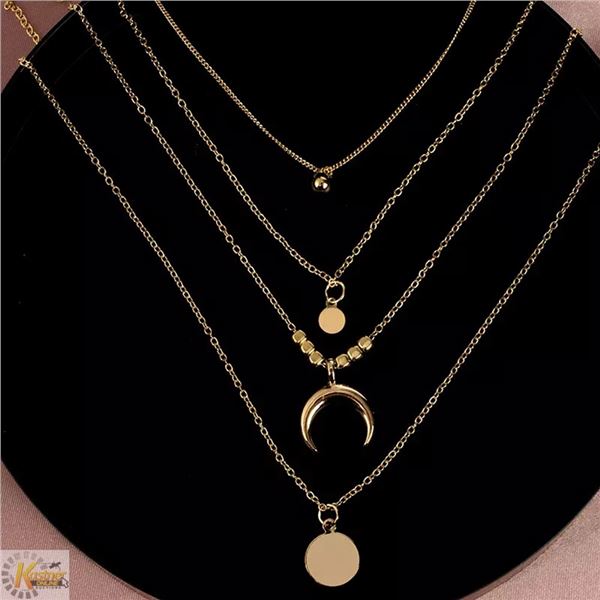 MULTILAYERED WOMEN FASHION CHAIN