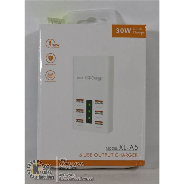 6 USB OUTPUT CHARGER