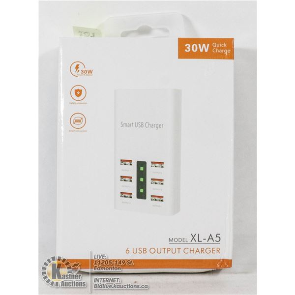 6 USB OUTPUT CHARGER