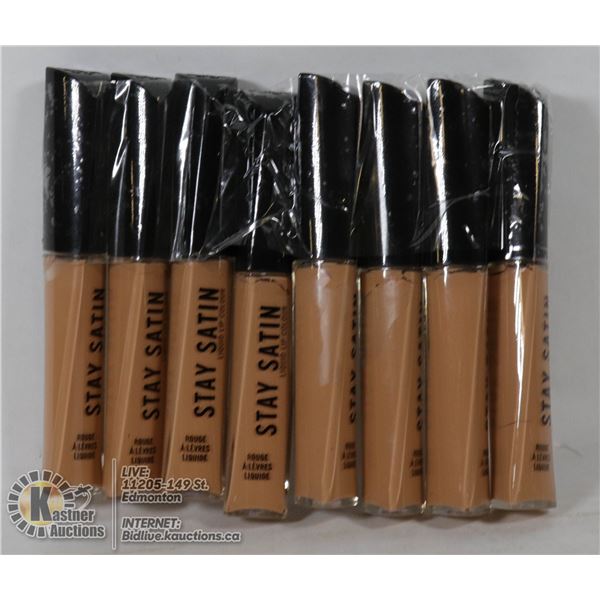 LOT OF 8 STAY SATIN LIQUID LIP COLOUR #8149