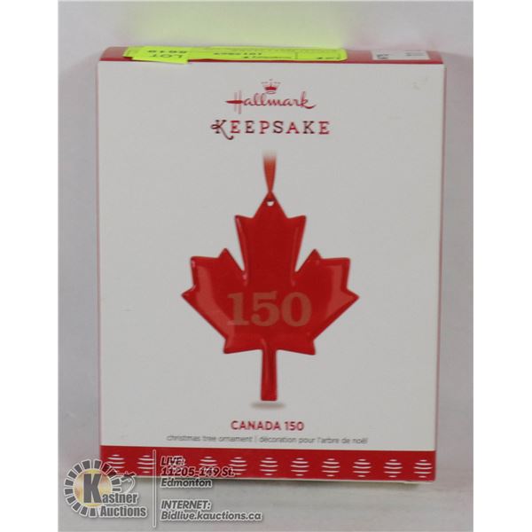 975-111 HALLMARK KEEPSAKE-CANADA 150