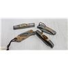Image 1 : LOT OF 4 NEW FOLDING POCKET KNIVES