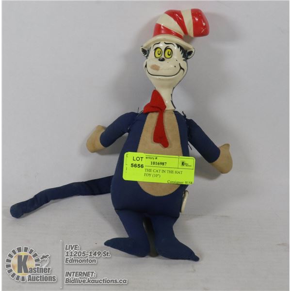DR.SEUSS THE CAT IN THE HAT TALKING TOY (10")