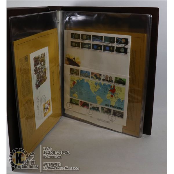 LARGE BINDER OF APPROX. 150 MIXED FIRST DAY COVERS