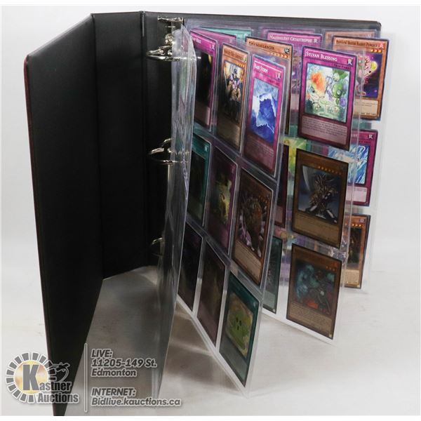 BINDER FULL OF EARLY VINTAGE YU-GI-OH CARDS