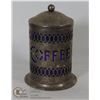Image 1 : VINTAGE COFFEE TIN