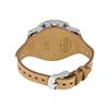 Image 5 : NEW FOSSIL TRIPLE CHRONO 38MM WHITE DIAL MSRP $245 LIGHT TAN BROWN LEATHER BAND WATCH. JEWELLERY