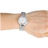 Image 4 : NEW DKNY 28MM BAGUETTE CRYSTAL BEZEL MSRP $209 SILVER TONE DIAL ST. STEEL WATCH. JEWELLERY.
