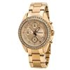 Image 6 : NEW FOSSIL TRIPLE CHRONO ROSE GOLD TONE MSRP $209 38MM CRYSTAL BEZEL WATCH. JEWELRY.