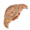 Image 7 : NEW FOSSIL TRIPLE CHRONO ROSE GOLD TONE MSRP $209 38MM CRYSTAL BEZEL WATCH. JEWELRY.