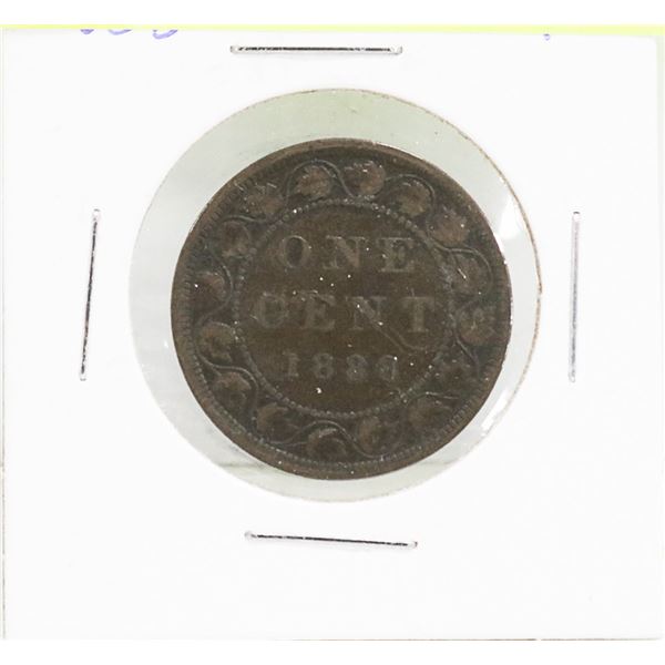 1888 CANADIAN QUEEN VICTORIA LARGE CENT