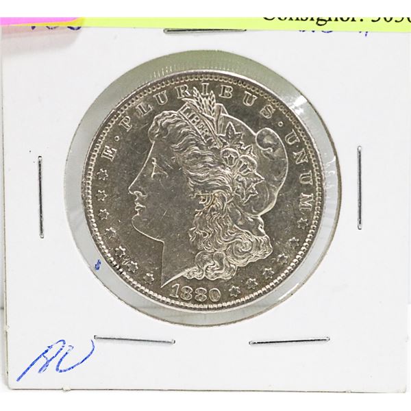 HIGH GRADE 1880 S USA MORGAN SILVER DOLLAR