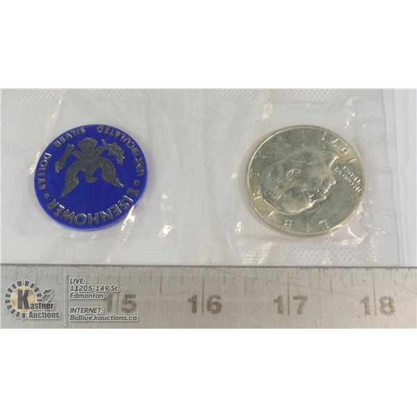 1971 SILVER USA EISENHOWER $1