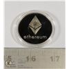 Image 1 : SILVER ETHEREUM (ETH) COIN IN PROTECTIVE CASE