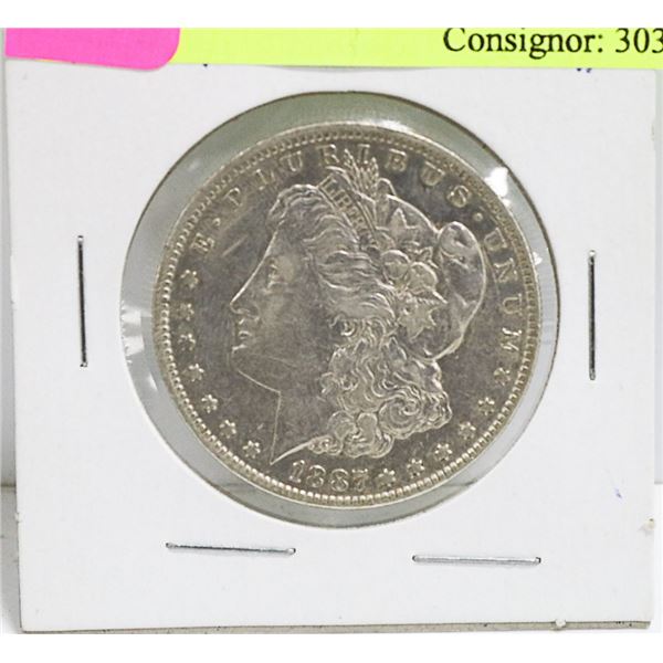 1887 O USA MORGAN SILVER DOLLAR HIGH GRADE