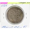 Image 1 : 1890 O USA MORGAN SILVER DOLLAR