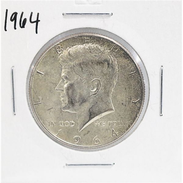 1964 SILVER USA KENNEDY HALF DOLLAR