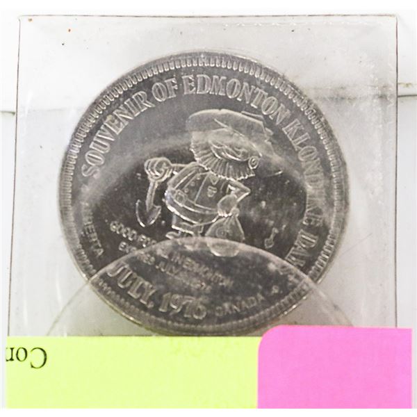 KLONDIKE DAYS 1976 COIN