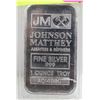 Image 1 : J.M 1 TROY OUNCE .999 SILVER BAR