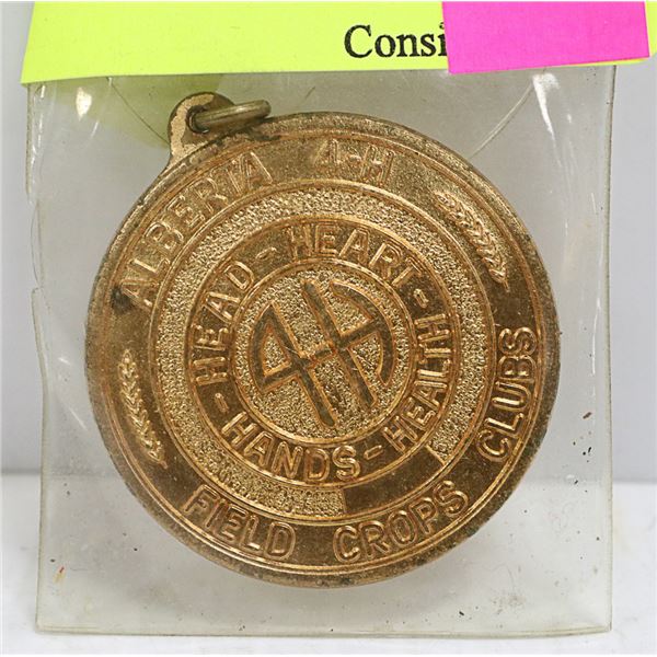 ALBERTA 4TH FIELD CORPS COIN