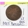 Image 1 : 1883 PORTUGAL XX RIES