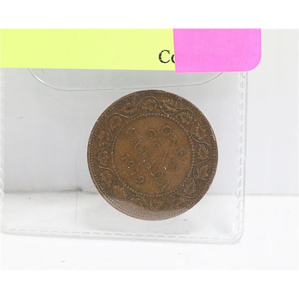 CAD 1919 LARGE PENNY